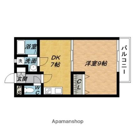 Ｖｉｌｌａｇｅ，ＥｍｏｎIII（ヴィレッジ，エモン） ｜三重県名張市下比奈知(賃貸アパート1DK・2階・38.49㎡)の写真 その2