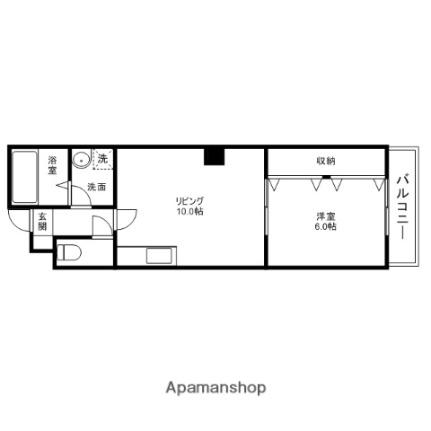 滋賀県大津市京町４丁目(賃貸マンション1LDK・2階・40.00㎡)の写真 その2