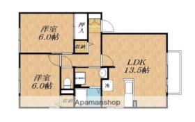 滋賀県東近江市小脇町（賃貸アパート2LDK・2階・58.00㎡） その2