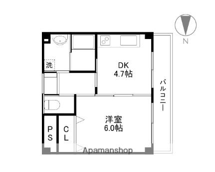 ＹＵＷＡ　Ｓｅｔａ ｜滋賀県大津市大萱１丁目(賃貸マンション1DK・5階・30.25㎡)の写真 その2