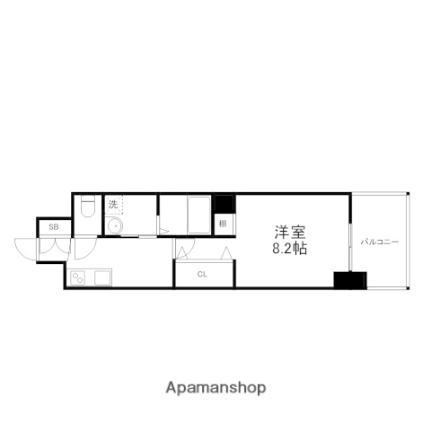 ＫＤＸレジデンス南草津 1310｜滋賀県草津市南草津１丁目(賃貸マンション1K・13階・29.61㎡)の写真 その2