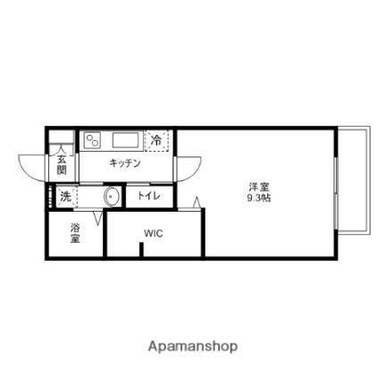 ベルドミールIII 205｜滋賀県野洲市小篠原(賃貸アパート1K・2階・30.39㎡)の写真 その2