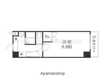 アートプラザユー 5005｜滋賀県草津市南笠東１丁目(賃貸マンション1K・5階・28.67㎡)の写真 その2