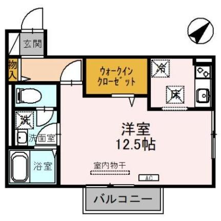 セジュールＳＡＫＡＨＡＮ 102｜滋賀県彦根市大堀町(賃貸アパート1R・1階・34.68㎡)の写真 その2