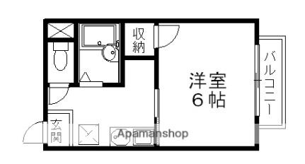 エスポワール 203｜滋賀県彦根市大藪町(賃貸アパート1K・2階・18.90㎡)の写真 その2