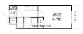 エムアイ・キャッスル 401 ｜ 滋賀県大津市平津１丁目（賃貸マンション1K・4階・23.37㎡） その2