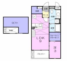 Ｅｔｅｒｎｏ　Ｓｏｌｅ 204 ｜ 滋賀県長浜市神照町（賃貸アパート1LDK・2階・33.34㎡） その2