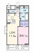 サニープレイス　一里山 205 ｜ 滋賀県大津市一里山２丁目（賃貸アパート1LDK・2階・41.88㎡） その2