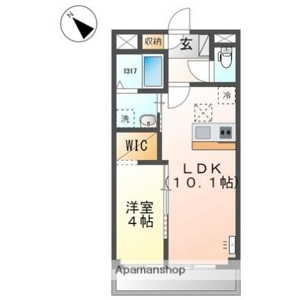 仮称）大津市月輪2丁目マンション 101｜滋賀県大津市月輪２丁目(賃貸アパート1LDK・1階・36.00㎡)の写真 その2