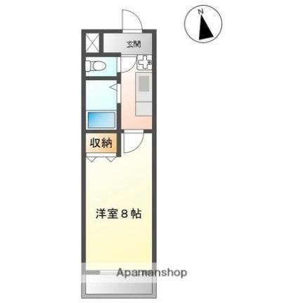 ＷＡＶＥ－Ｋ2 102｜滋賀県大津市月輪２丁目(賃貸マンション1K・1階・22.96㎡)の写真 その2