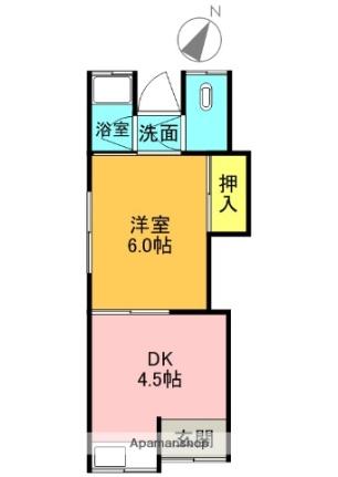 有馬磯島ハイツ 11｜大阪府枚方市磯島茶屋町(賃貸アパート1DK・1階・26.40㎡)の写真 その2