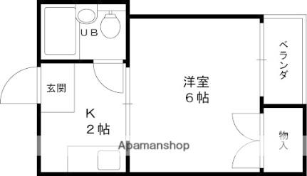 大阪府寝屋川市萱島東２丁目(賃貸マンション1K・4階・17.00㎡)の写真 その2