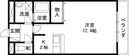 ガーデニングヒルズ門真南 301｜大阪府門真市三ツ島３丁目(賃貸マンション1K・3階・36.00㎡)の写真 その2