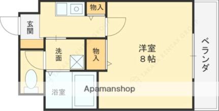 コージー太閤 7B｜大阪府東大阪市長田西４丁目(賃貸マンション1K・7階・23.74㎡)の写真 その2