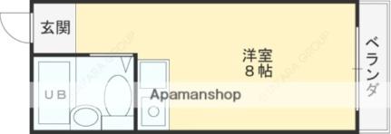 グロースハイツ菱屋西 307｜大阪府東大阪市菱屋西４丁目(賃貸マンション1R・3階・16.60㎡)の写真 その2