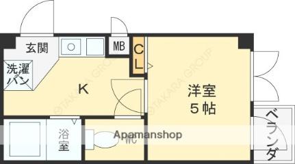 ロンモンターニュ小阪 ｜大阪府東大阪市下小阪３丁目(賃貸マンション1K・3階・17.60㎡)の写真 その2