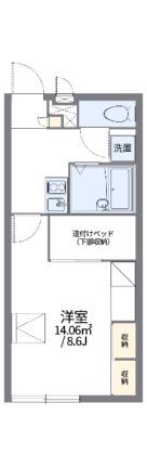 レオパレス瓢箪山 202｜大阪府東大阪市瓢箪山町(賃貸アパート1K・2階・23.18㎡)の写真 その2