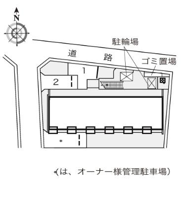 レオパレスシュバリエ 203｜大阪府東大阪市花園本町２丁目(賃貸アパート1K・2階・20.28㎡)の写真 その19