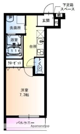 フジパレス俊徳道ＥＡＳＴ 301｜大阪府東大阪市太平寺１丁目(賃貸アパート1K・3階・27.02㎡)の写真 その2