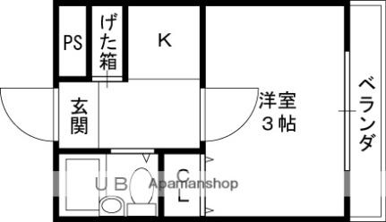 布施駅前トーエービル 633｜大阪府東大阪市荒川３丁目(賃貸マンション1K・6階・15.00㎡)の写真 その2