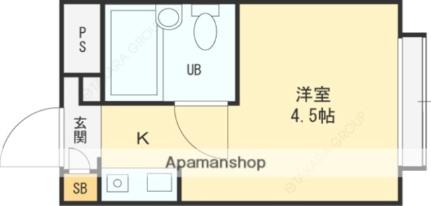 メビウス永和レジデンス 205｜大阪府東大阪市荒川３丁目(賃貸マンション1R・2階・16.00㎡)の写真 その2