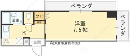 ファーストネット 501｜大阪府東大阪市長田東１丁目(賃貸マンション1K・3階・23.76㎡)の写真 その2