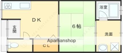 ハイツ梅垣 F｜大阪府東大阪市南四条町(賃貸アパート1DK・1階・35.00㎡)の写真 その2