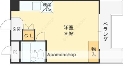 スワンハイツ 205｜大阪府東大阪市御厨南３丁目(賃貸マンション1R・2階・20.01㎡)の写真 その2