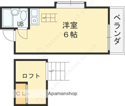 フォーレスト1 301｜大阪府東大阪市花園東町２丁目(賃貸マンション1K・3階・12.15㎡)の写真 その2