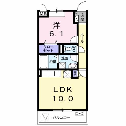 インペリアルライフ 305｜大阪府東大阪市若江西新町４丁目(賃貸アパート1LDK・3階・40.93㎡)の写真 その2