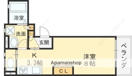 クリエオーレ上小阪 104｜大阪府東大阪市上小阪４丁目(賃貸アパート1K・1階・29.09㎡)の写真 その2