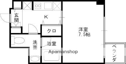 ＧＲＯＯＶＥ城東 ｜大阪府東大阪市森河内西２丁目(賃貸マンション1K・2階・24.18㎡)の写真 その2