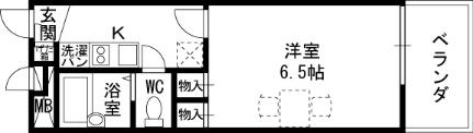 レオパレスアルモニI 206｜大阪府東大阪市若江南町１丁目(賃貸マンション1K・2階・19.87㎡)の写真 その2