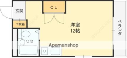 クオリティ南四条 405｜大阪府東大阪市南四条町(賃貸マンション1R・4階・24.00㎡)の写真 その2