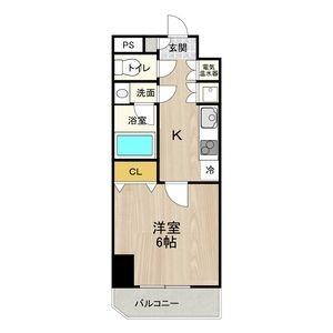 ＣＩＴＹ　ＳＰＩＲＥ平野 406｜大阪府大阪市平野区加美東４丁目(賃貸マンション1K・4階・23.00㎡)の写真 その2