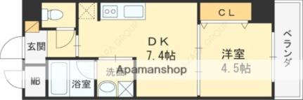 大阪府堺市中区深井沢町(賃貸マンション1DK・9階・31.00㎡)の写真 その2