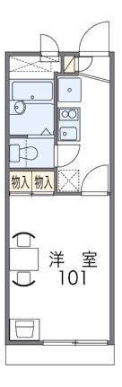 レオパレスヒライII 204｜大阪府寝屋川市池田２丁目(賃貸アパート1K・2階・19.87㎡)の写真 その2