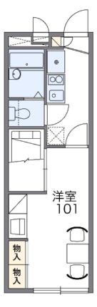 レオパレス境橋 208｜大阪府寝屋川市境橋町(賃貸アパート1K・2階・22.35㎡)の写真 その2