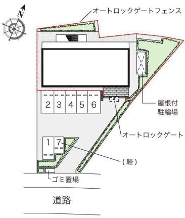 レオネクスト緑が丘 104｜大阪府寝屋川市太秦緑が丘(賃貸アパート1K・1階・26.08㎡)の写真 その17