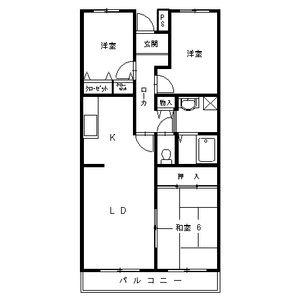 クレセントＯＳ　ＩＩ 107｜大阪府門真市下馬伏町(賃貸マンション3LDK・1階・66.65㎡)の写真 その2