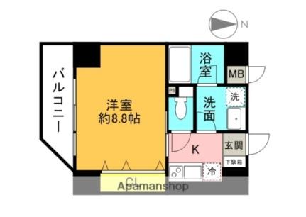 ＣＥＳＴＡ高槻 201｜大阪府高槻市城北町２丁目(賃貸マンション1K・2階・31.80㎡)の写真 その2