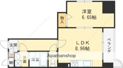 大阪府守口市大宮通３丁目(賃貸マンション1LDK・5階・40.57㎡)の写真 その2