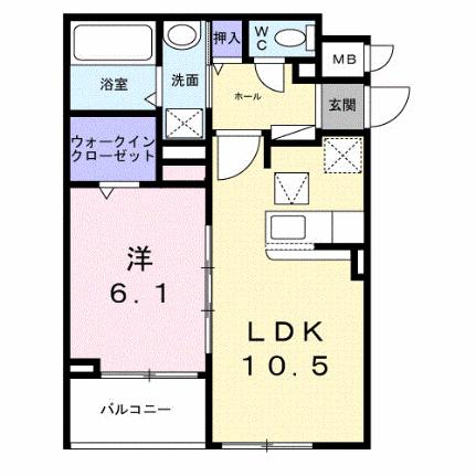 グレース讃良 101｜大阪府寝屋川市小路北町(賃貸アパート1LDK・1階・41.43㎡)の写真 その2