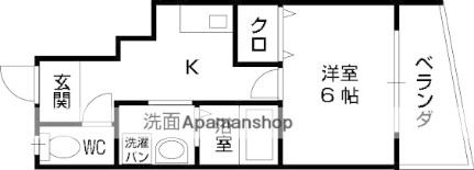 リーフジャルダン富田駅前 103｜大阪府高槻市富田町１丁目(賃貸アパート1K・1階・26.00㎡)の写真 その2