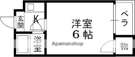 メビウス寝屋川レジデンスｅａｓｔ 4D｜大阪府寝屋川市池田南町(賃貸マンション1K・4階・16.00㎡)の写真 その2