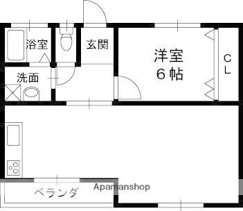 大阪府枚方市西禁野１丁目(賃貸マンション1LDK・2階・51.80㎡)の写真 その2