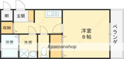 パーチェ伊加賀本町 104｜大阪府枚方市伊加賀本町(賃貸アパート1K・1階・32.00㎡)の写真 その2