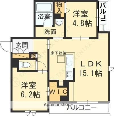 シャーメゾン　セレジェイラ 305｜大阪府守口市東光町２丁目(賃貸マンション2LDK・3階・61.70㎡)の写真 その2