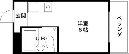 ヴィラ守口 405｜大阪府守口市大日東町(賃貸マンション1R・4階・15.00㎡)の写真 その2