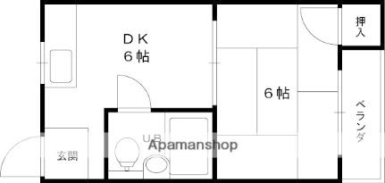大阪府枚方市天之川町(賃貸マンション1DK・1階・23.90㎡)の写真 その2